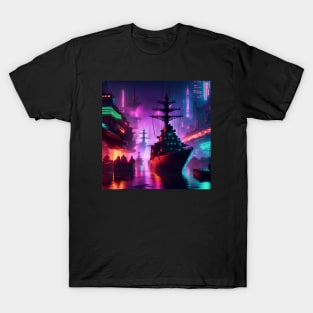 Neon Harbour T-Shirt